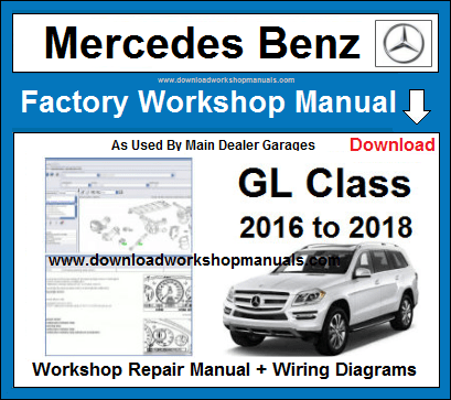Mercedes GL Class Service Repair Workshop Manual